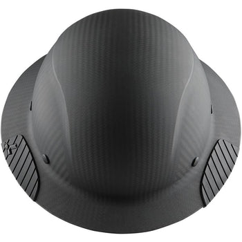 LIFT DAX Safety Full Brim Shock Absorbing, Reinforced Hard Hat with Grip, Matte Black
