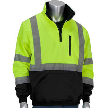 PIP 323-1330B - ANSI Hi-Vis Safety Pullover Sweatshirt
