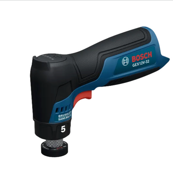 BOSCH GEX12V-32N - 12V Random Orbital Sander 32mm X 5mm Bare Tool