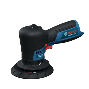 BOSCH GPX12V-125N - 12V Random Orbital Polisher 125mm X 8mm Bare Tool