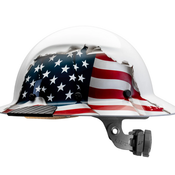 LIFT DAX - Flag Full Brim Hard Hat