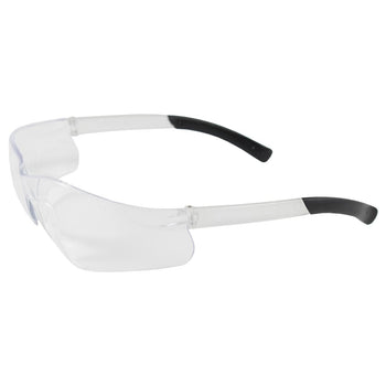 PIP Zenon Z13 - Bouton Optical Rimless Anti-Scratch and Anti-Fog Safety Glasses - 12 Pack