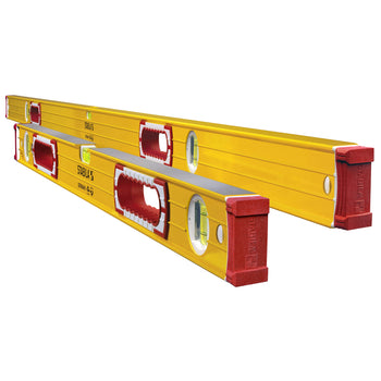 STABILA 37532 Plate Level set of 78" and 32" levels