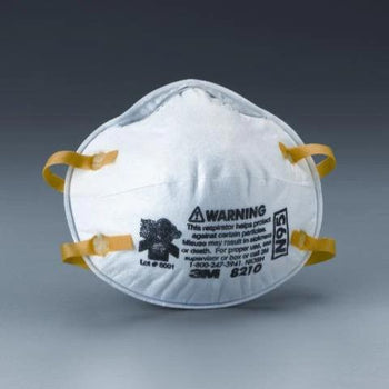 3M Particulate Respirators 8210Plus and 8210PlusPro, N95 - 20 Pack