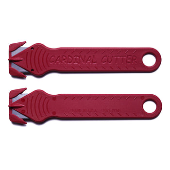 Cardinal Safety - Stainless Steel Box Cutter w/ Dual Tape Splitter